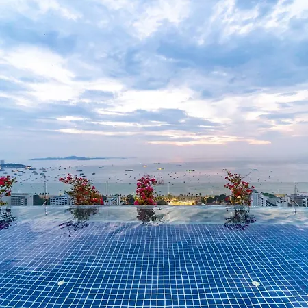 Apartment Muxa 市中心海景公寓 无边泳池近海滩 *