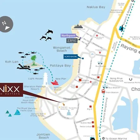 2 Bedroom High Floor Sea View Unit Pattaya