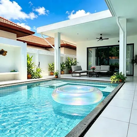 Oceanfront Serene,3br With Private Pool Villa,new Modern White Pattaya