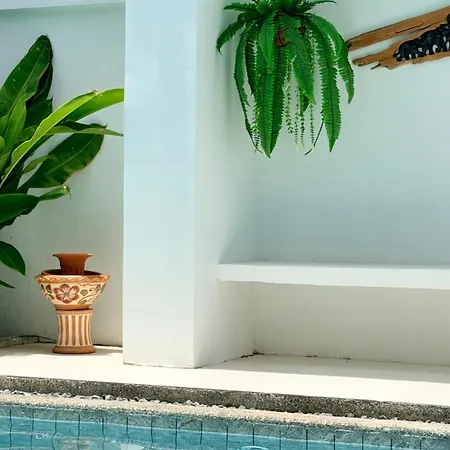 Oceanfront Serene,3br With Private Pool Villa,new Modern White Villa *