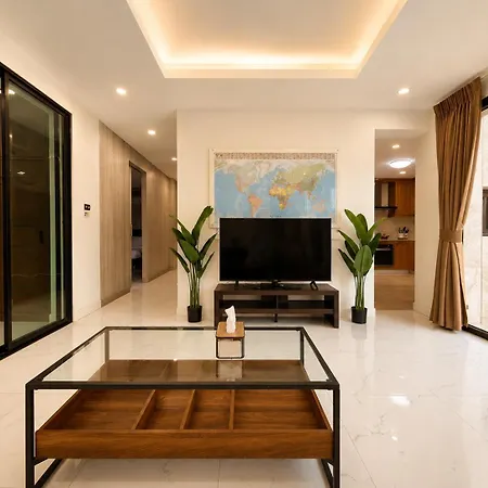 Luxury 4bedroom Private Pool In Near The & Terminal 21 *