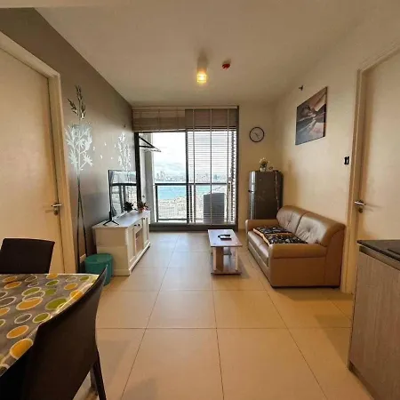 Apartment High Floor 2br Sea View Prime Location Pattaya