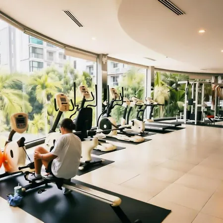 Apartment 泰式风格水系森林公寓dusit Grand Park
