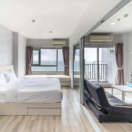 Apartment Muxa 市中心海景公寓 无边泳池近海滩 Pattaya