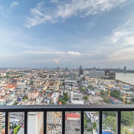 Apartment Muxa 市中心海景公寓 无边泳池近海滩 Pattaya
