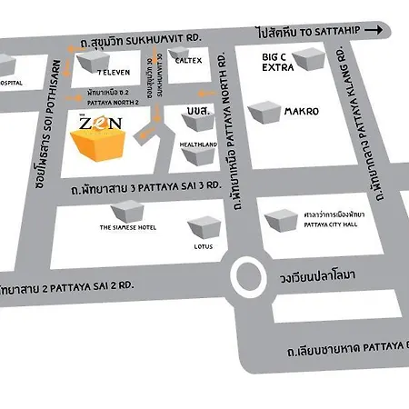 โรงแรม The Zen 3*