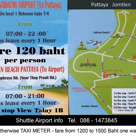 View Talay 1 Jomtien 4* Pattaya