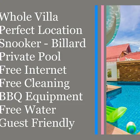วิลล่า Tewaree - House Walking Street 4 Bedrooms Pattaya