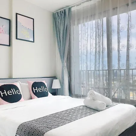 Apartment The Base Highfl Seaview Pattaya