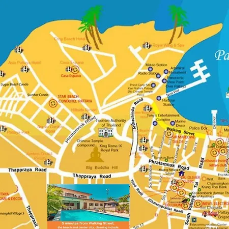 Viewbor - House Walking Street 4 Bedrooms Villa Pattaya
