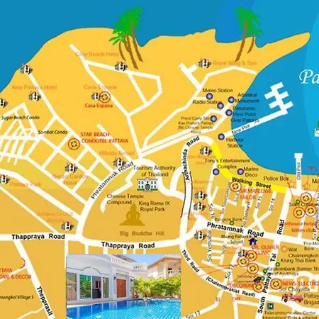 Ratana - House Walking Street 7 Bedrooms * Pattaya