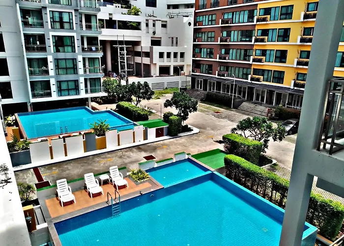 Neo Condo อพาร์ตเมนต์สองห้องนอน Pattaya