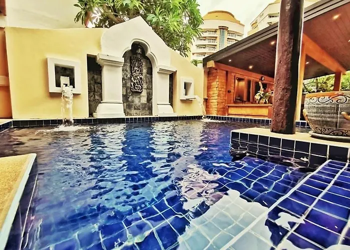 Peacock Party Pool Villa