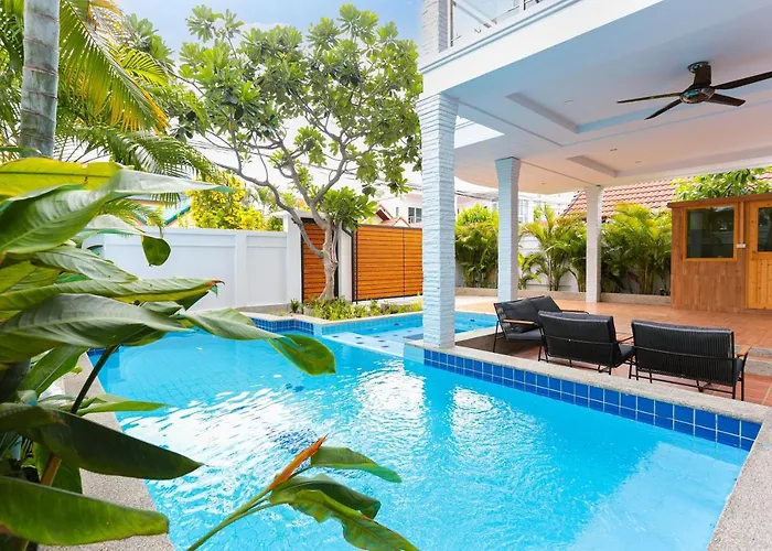 Pattaya Luxury Private Pool Villa Near Walking Street With Sauna Jacuzzi Cityhouse154