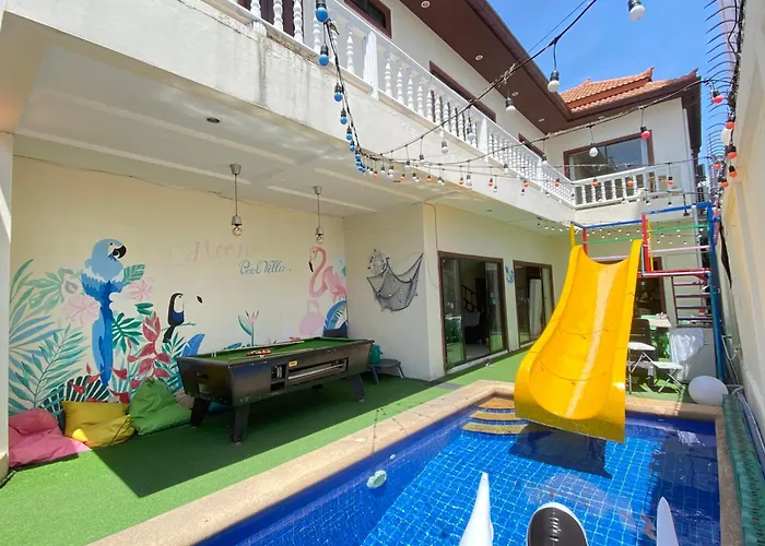 芭提雅南部,Beach 600M,5Br Villa