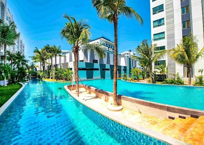 芭提雅市区阿卡迪亚泳池民宿arcadia Beach Near Walking Street