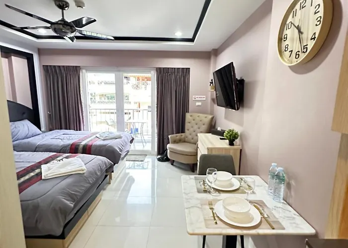 New Nordic Marcus Vip-5 - Spacious Studio Near The Sea In The Best Area Of Phra Tam Nak Hill