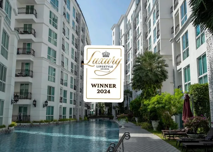 1Bed Luxury Apartment With Pool & Gym Access Near Walking Street