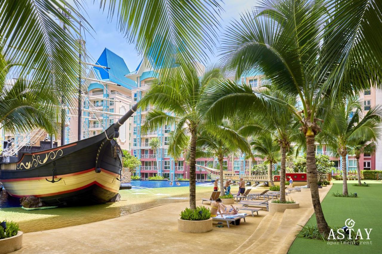 Grande Carribean Sea View&park View Comfortable 1 Bedroom For 3 Person With Washing Machine , Kitchen And Utensils For The Cooking Pattaya