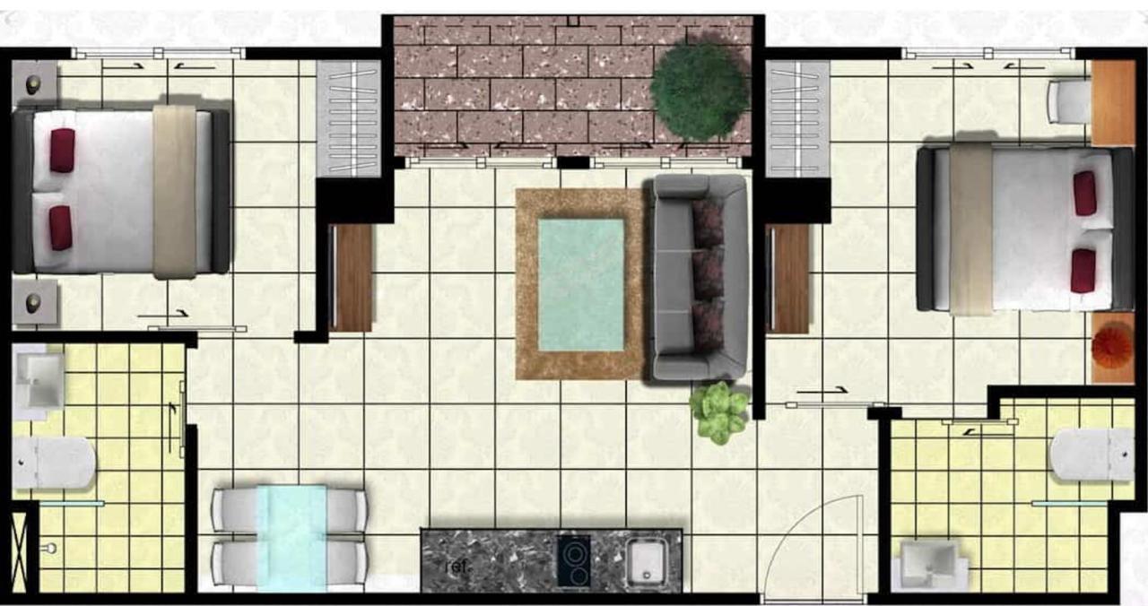 Rare Xxxl Swimming Pools - Free Fast Wifi - Floor Pool View Balcony Pattaya
