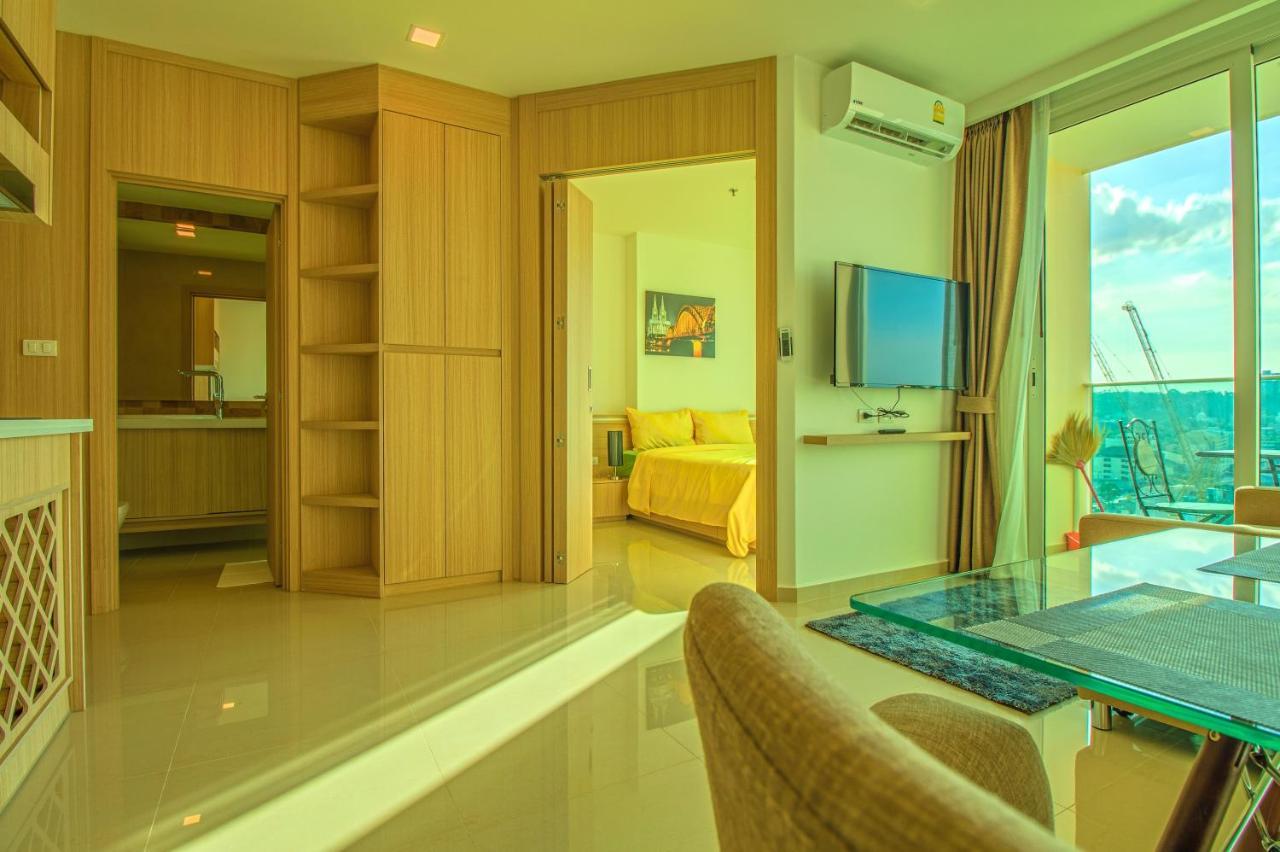 In Garden Tower Pool, Sauna & Gym 1 Km From Walking Street *
