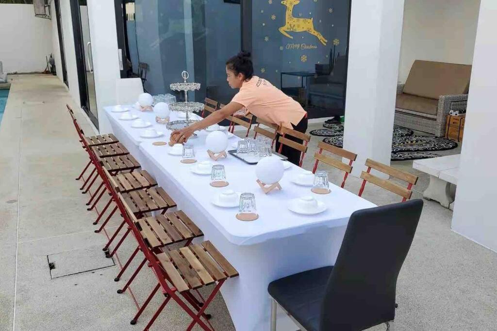 Villa 棕榈泉 Yishu 8br Pool 한국어가능