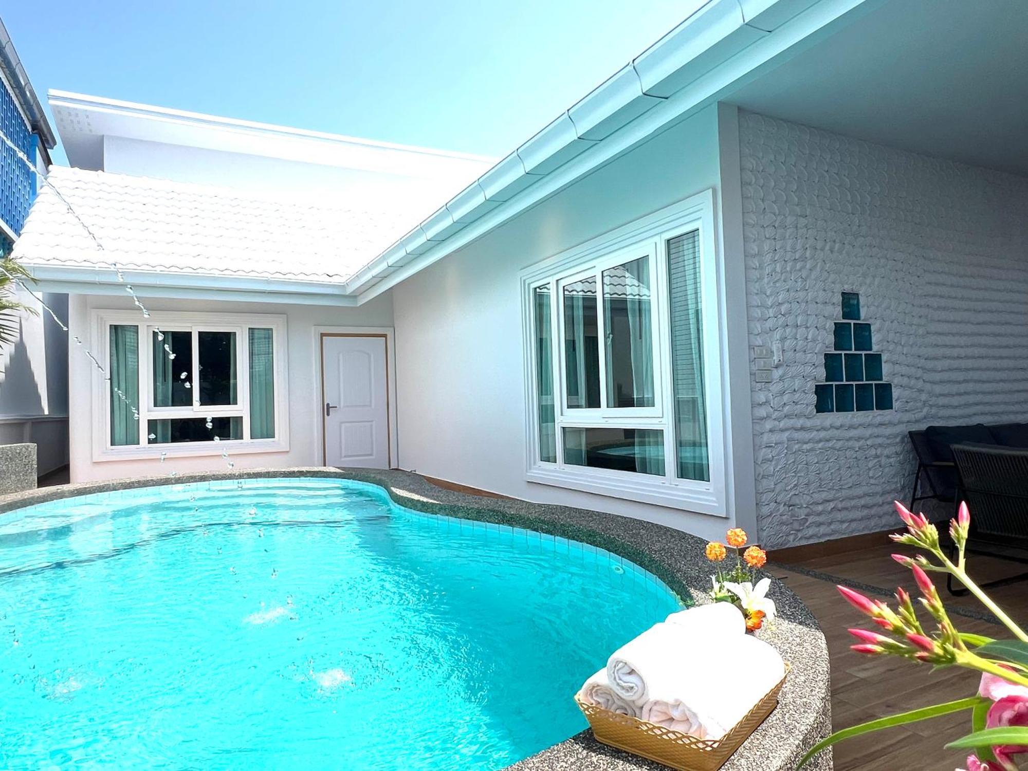 House- 171, Private Pool 4 Bed5bath Near Walking St, Bbq Villa