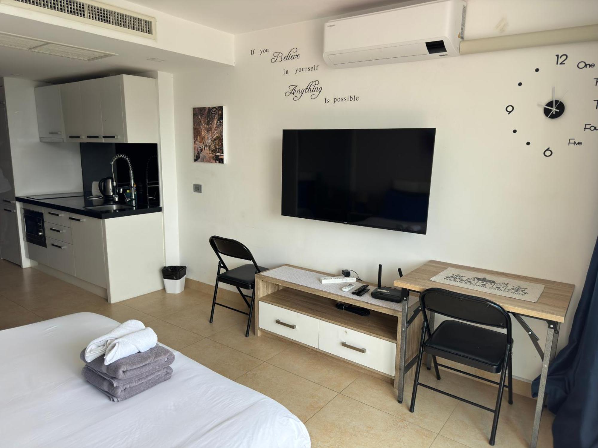 Apartment 芭提雅中心centara Avenue 6楼一卧公寓 高速互联网智能电视酒吧街步行街 Pattaya