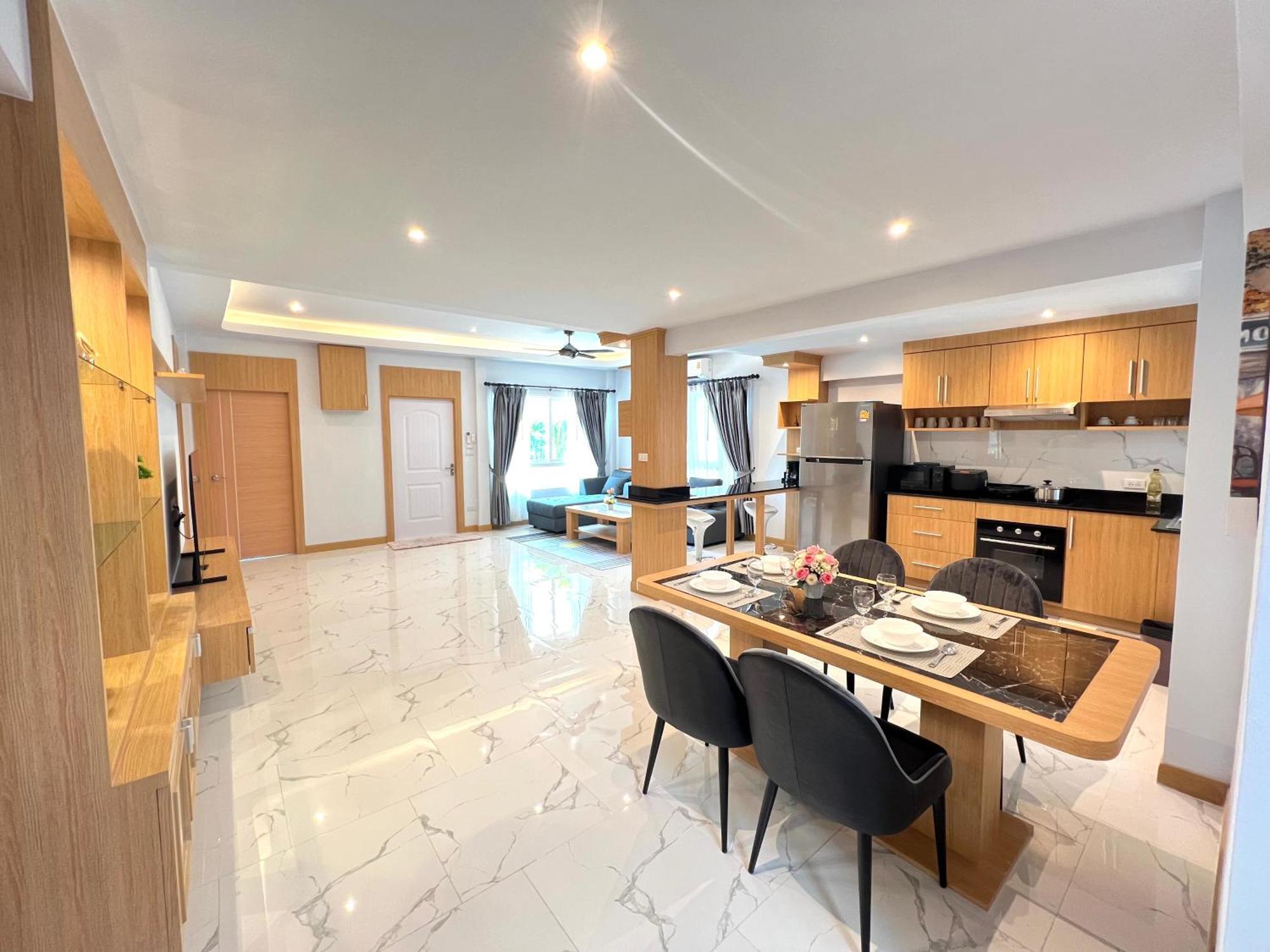House- 171, Private Pool 4 Bed5bath Near Walking St, Bbq Villa Pattaya