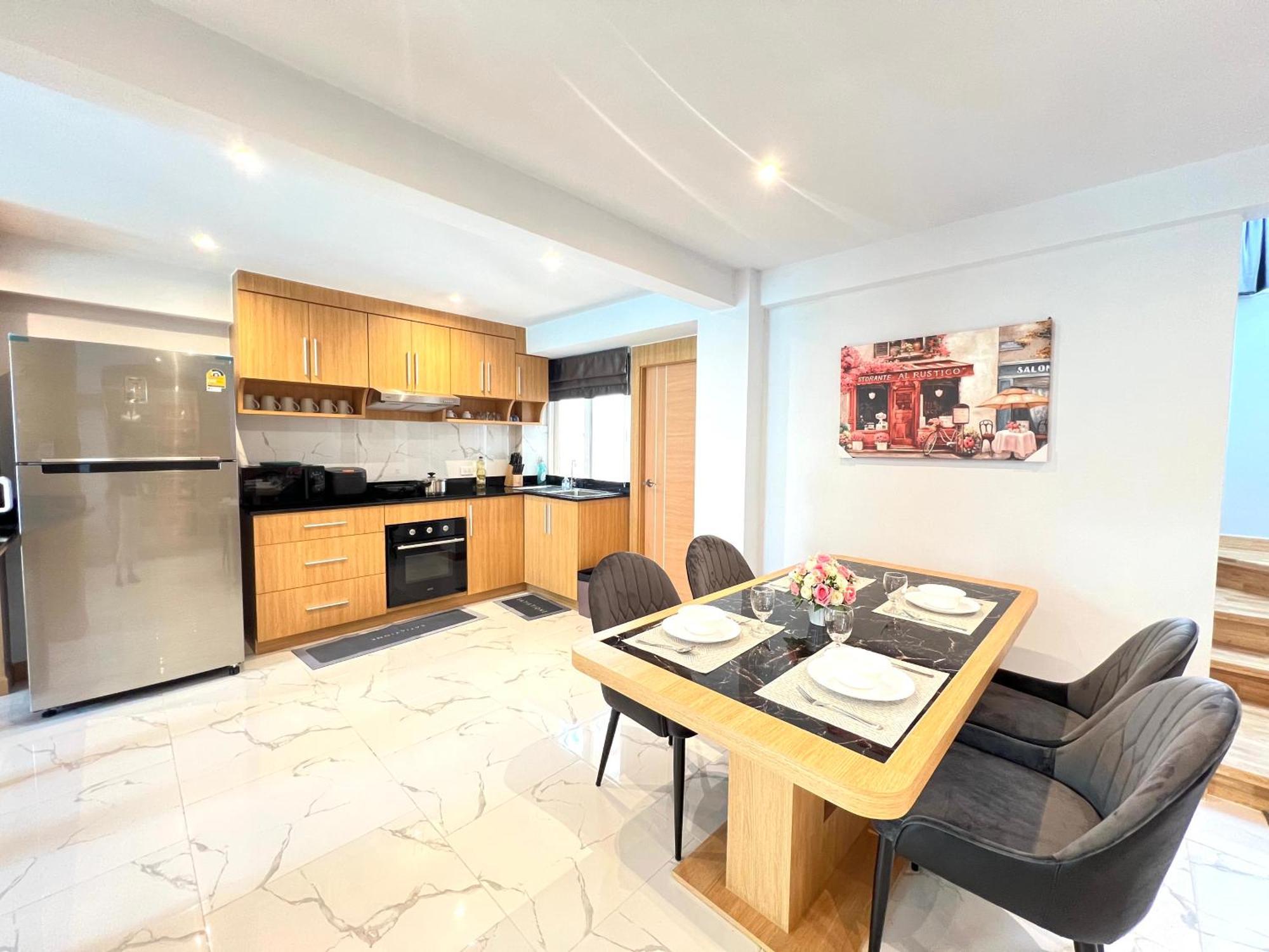 House- 171, Private Pool 4 Bed5bath Near Walking St, Bbq Pattaya