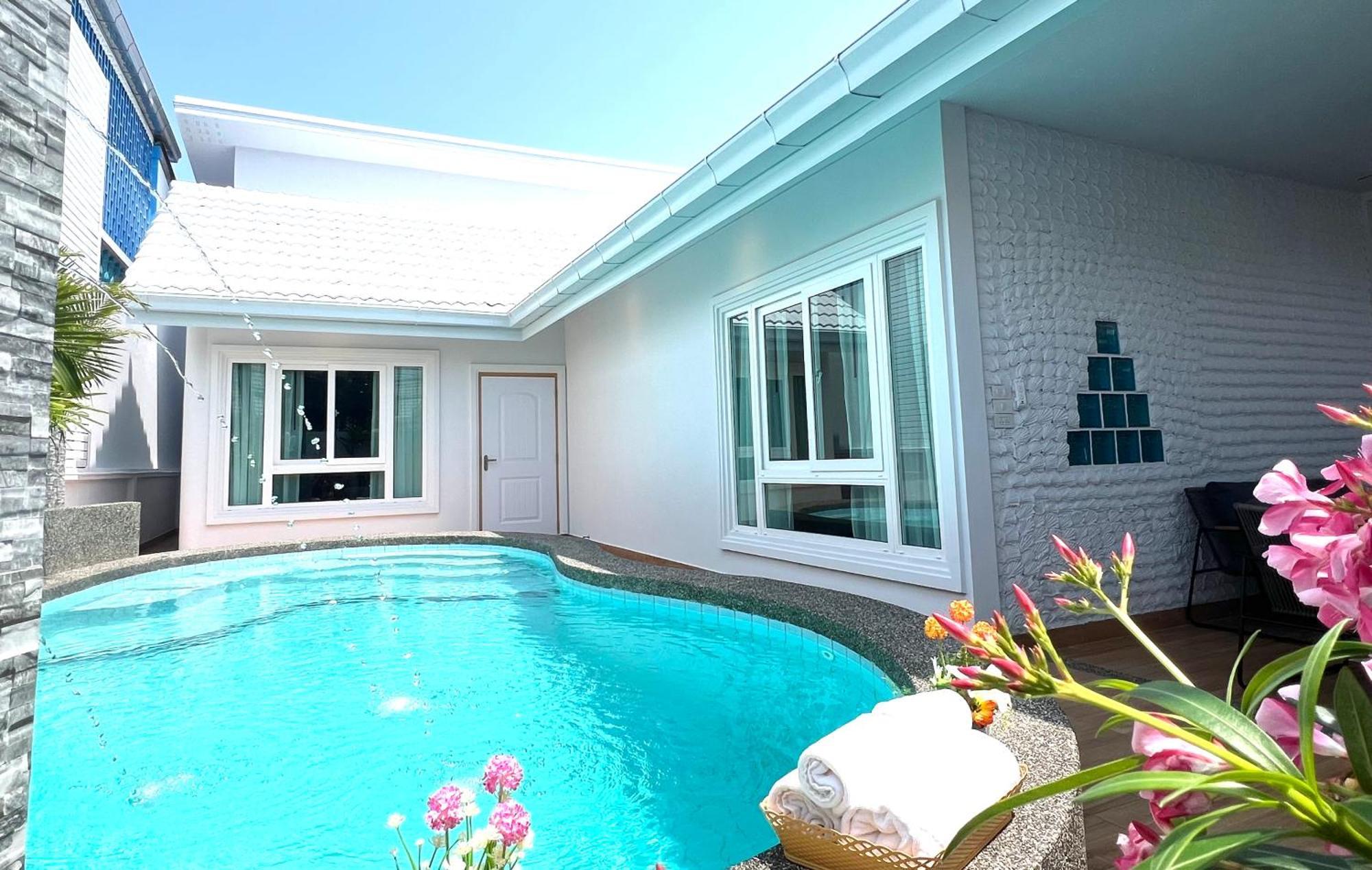 Villa House- 171, Private Pool 4 Bed5bath Near Walking St, Bbq Pattaya