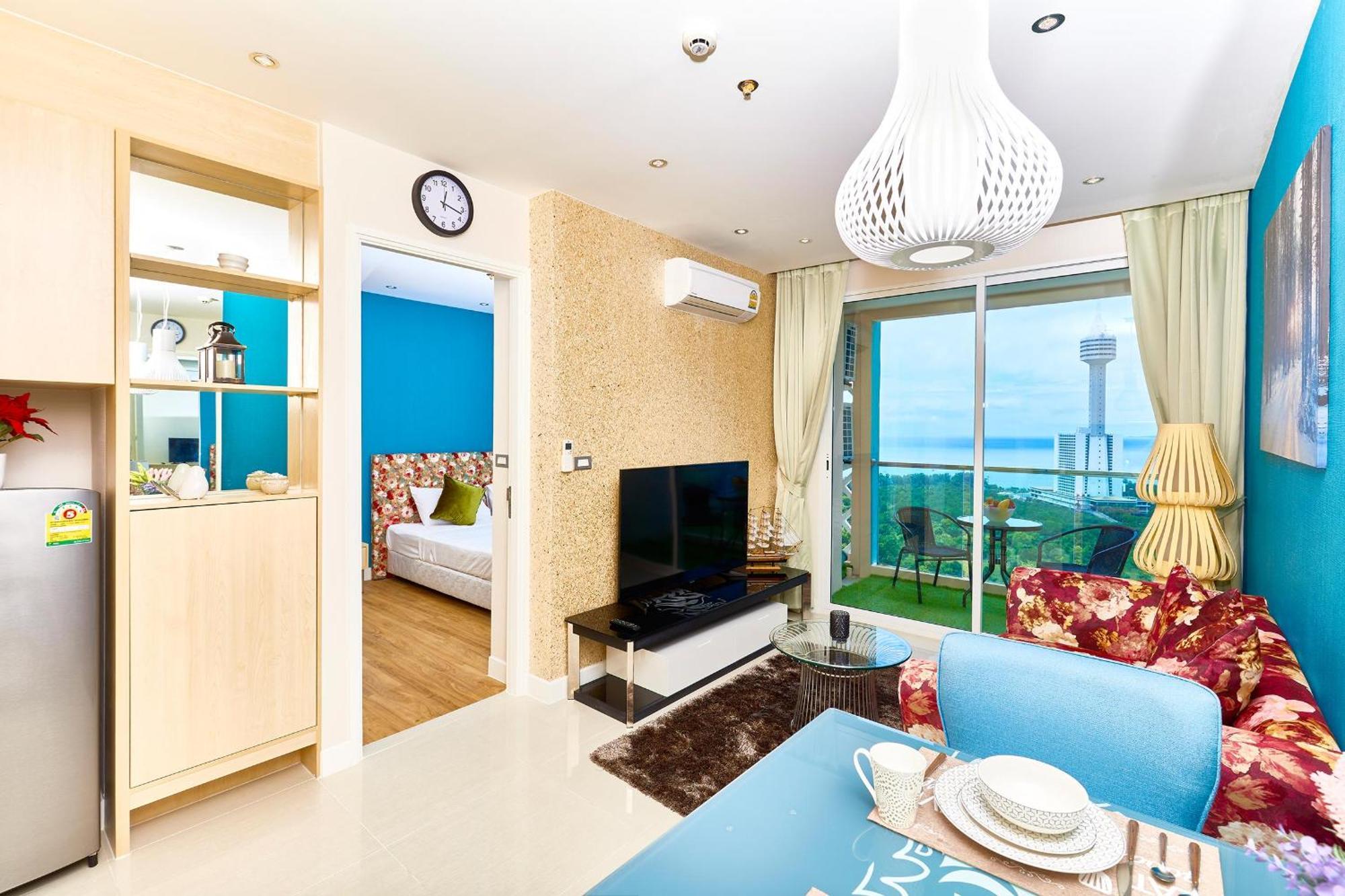 Grande Carribean - Seaview - Jomtien -free Taxi From The Airport * Pattaya