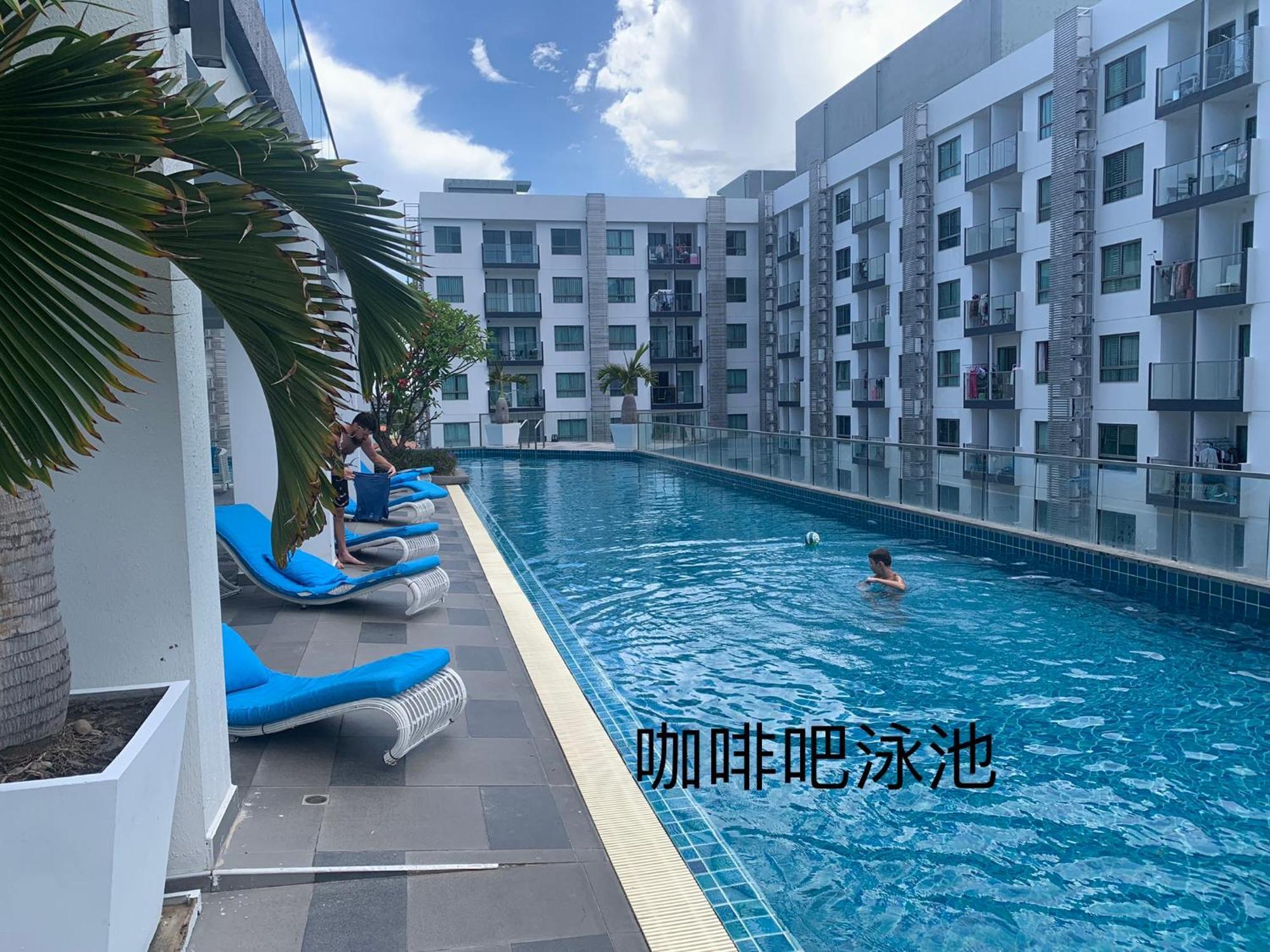Apartment Arcadia Beach: Luxe 2br Pool Near Walking Street Pattaya