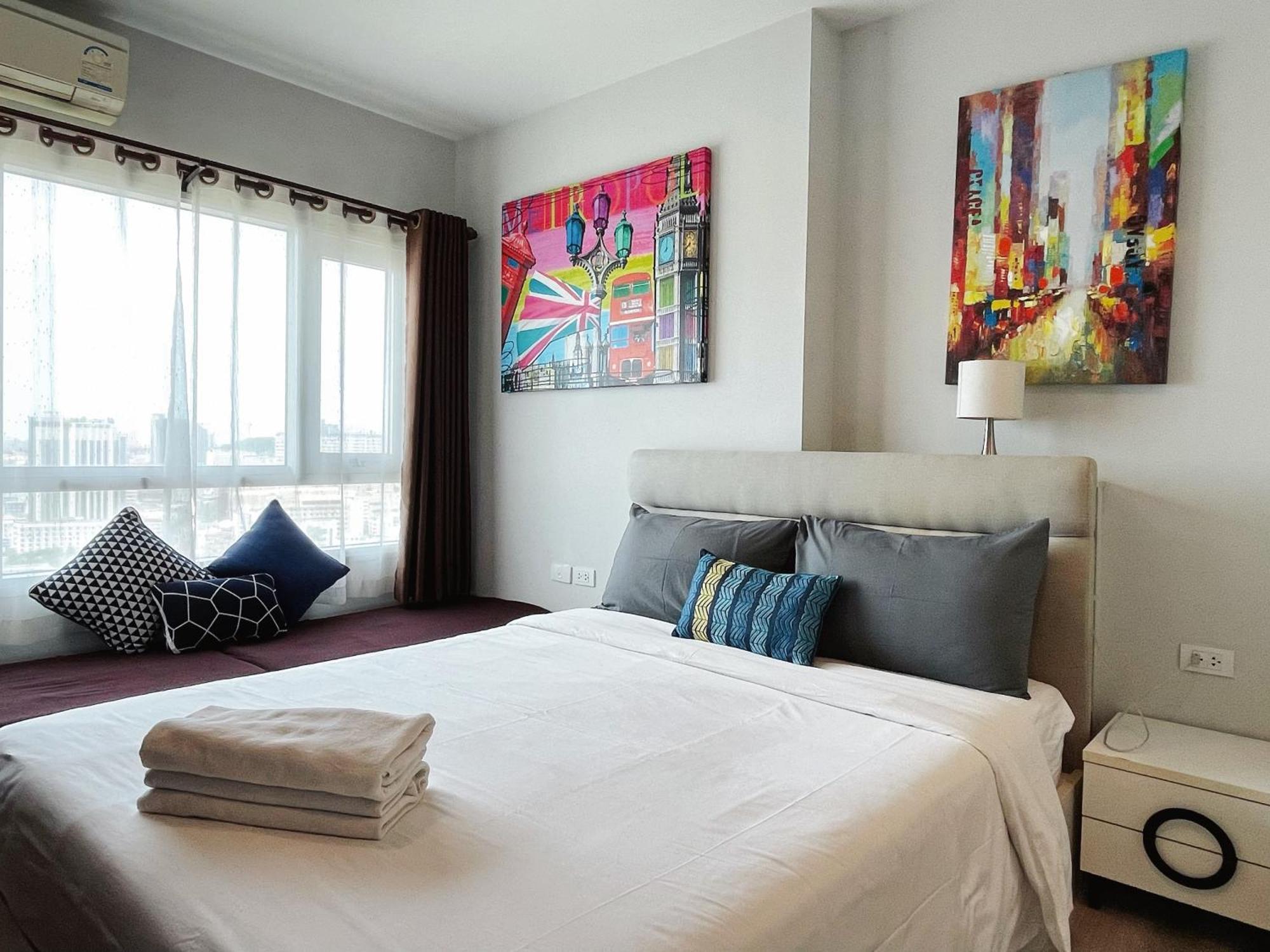 Apartment 芭提雅fnb 无边泳池