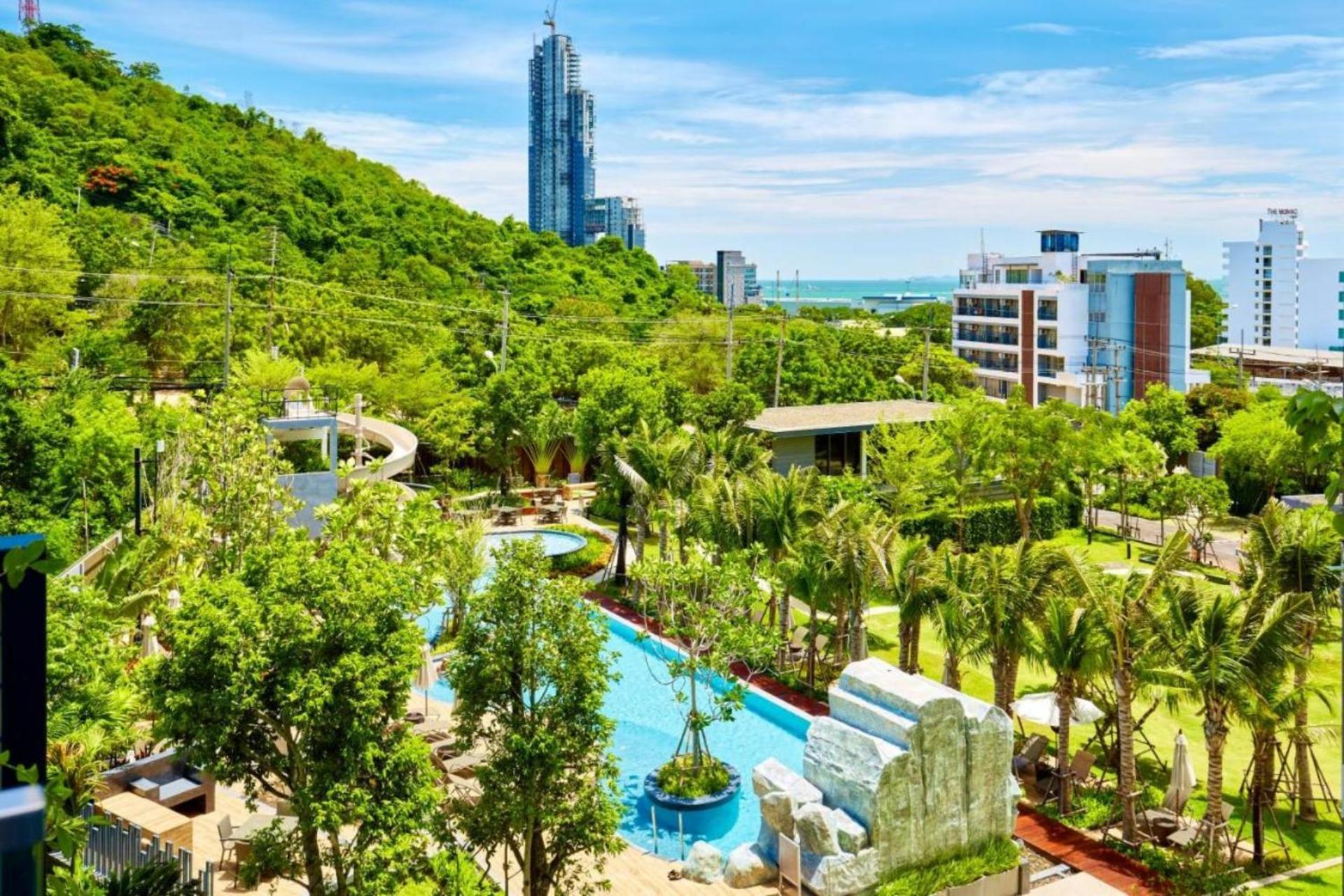 Apartment Unixx City ​​center Highrise With Ocean 27f Pattaya