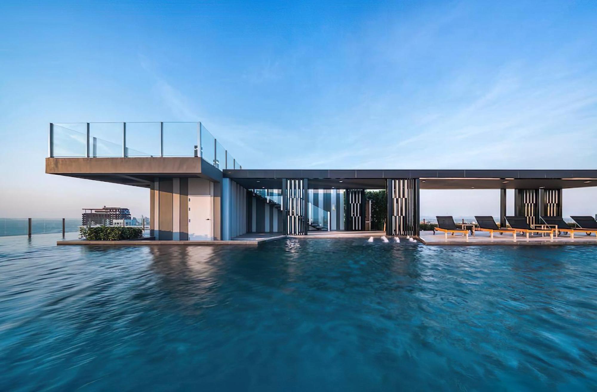 - Sea View Large Balcony With Infinity Pool Apartment