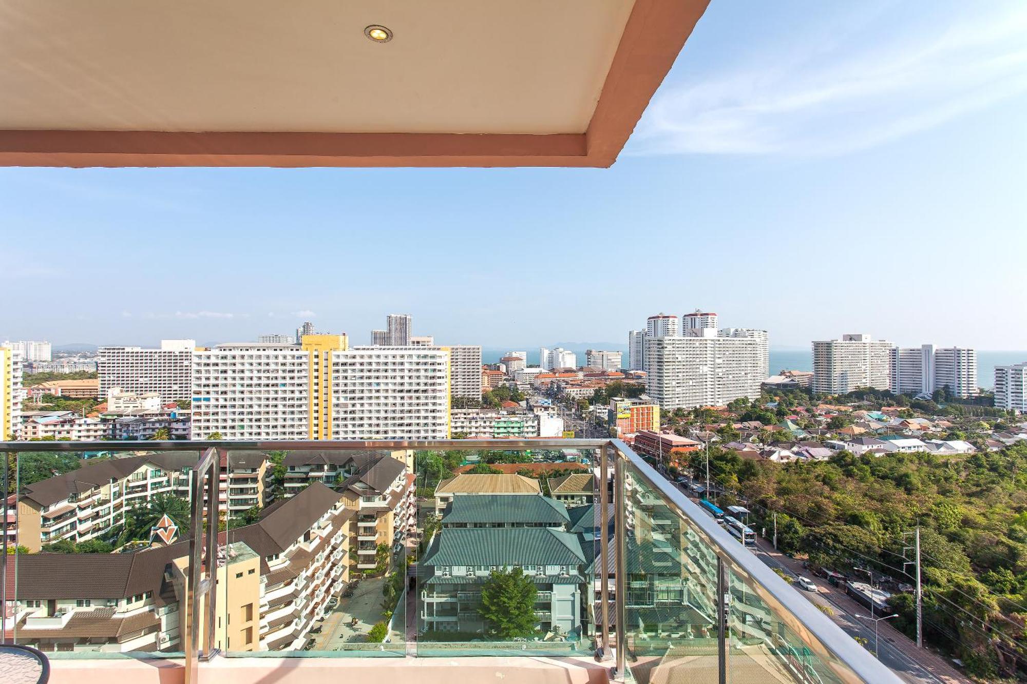 Grande Carribean - Seaview - Jomtien -free Taxi From The Airport Apartment Pattaya