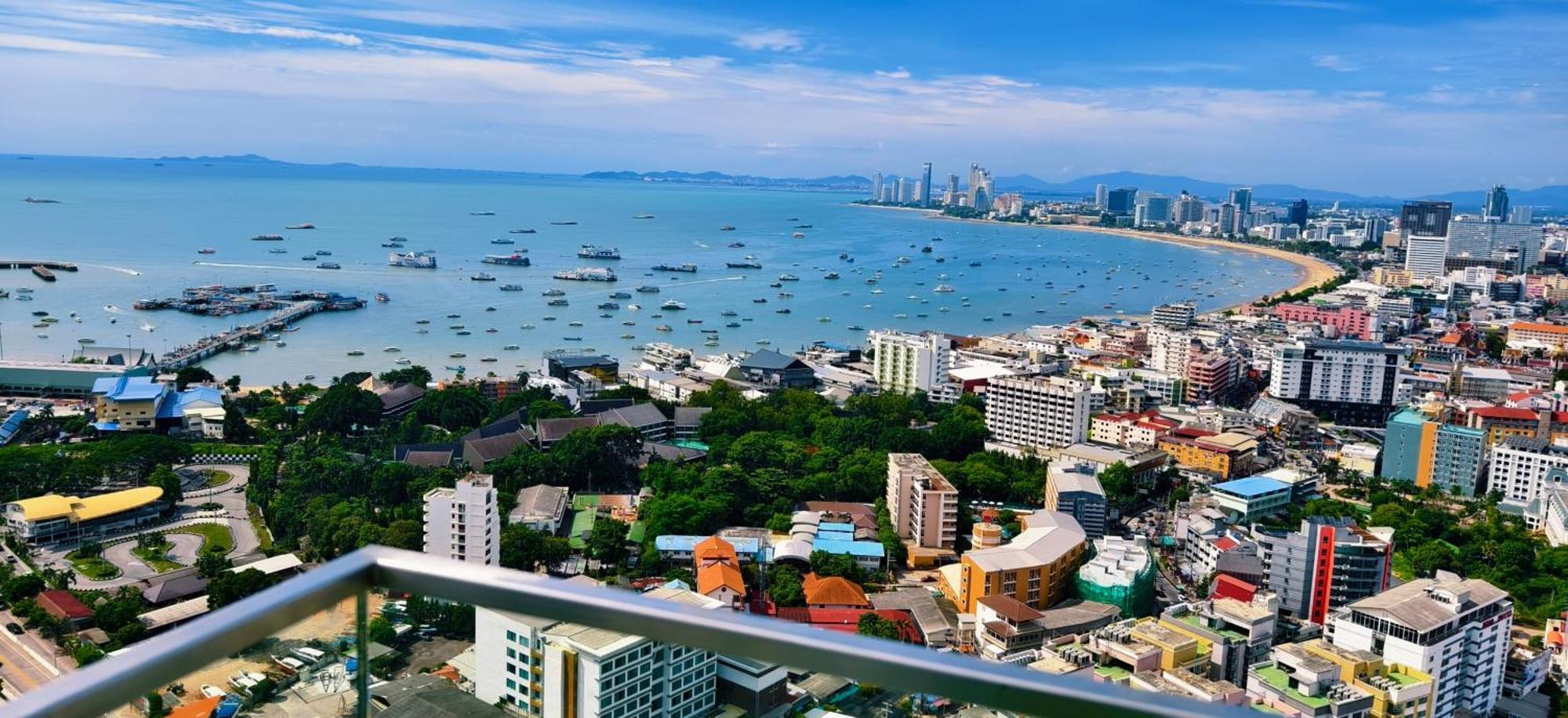 South Delux View Near Walking Street Apartment Pattaya