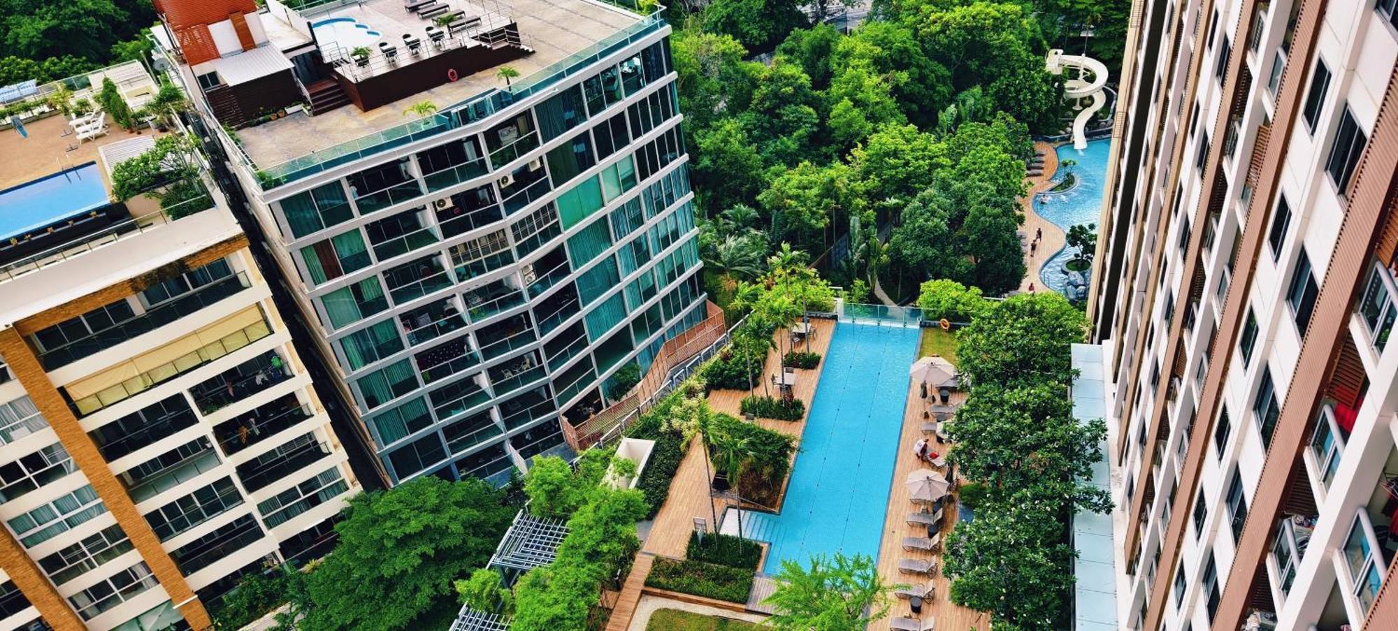South Delux View Near Walking Street Apartment *