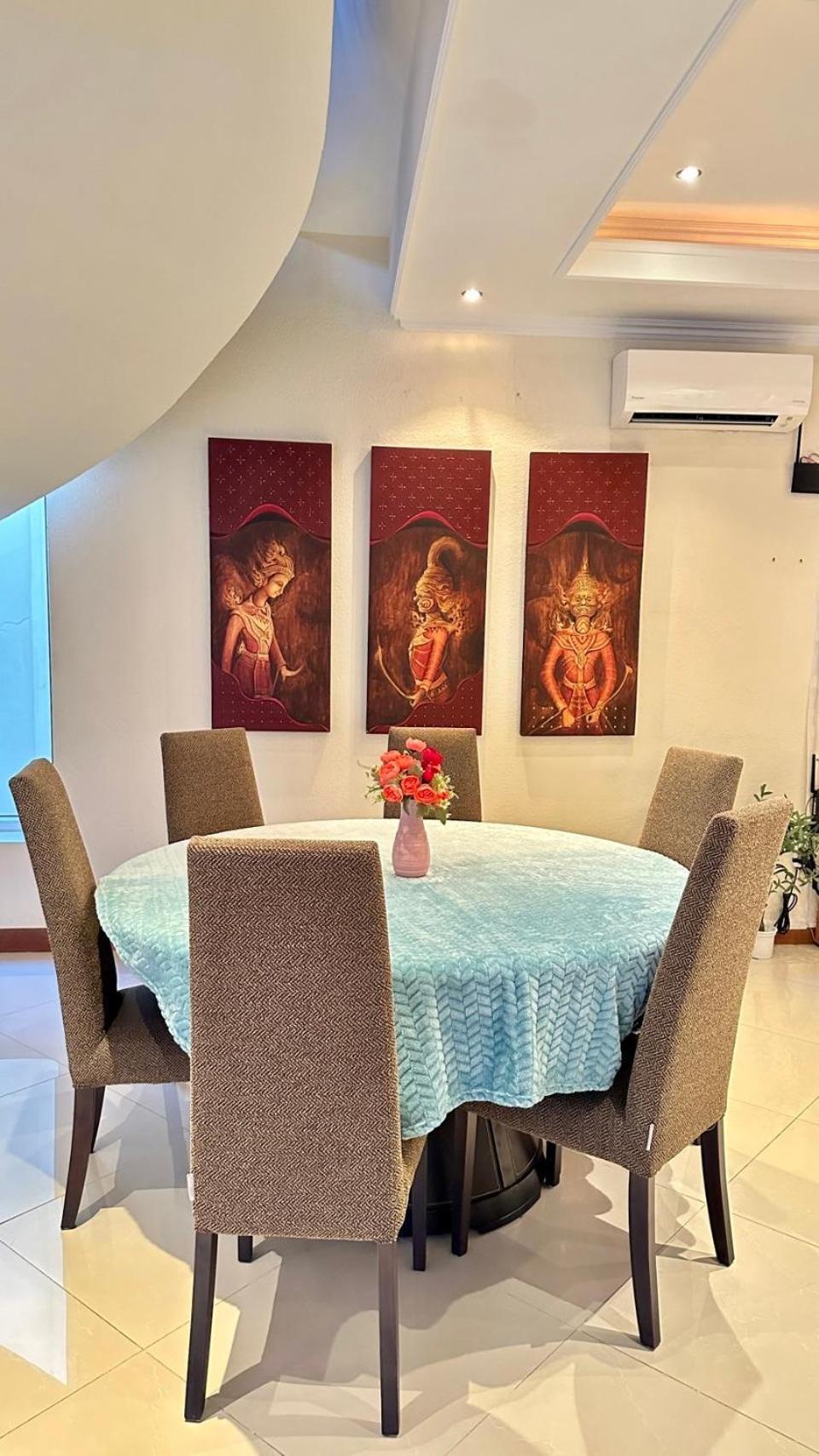 Luxury & Huge Garden Pool Semi-4bed Near & Walking Street Villa *