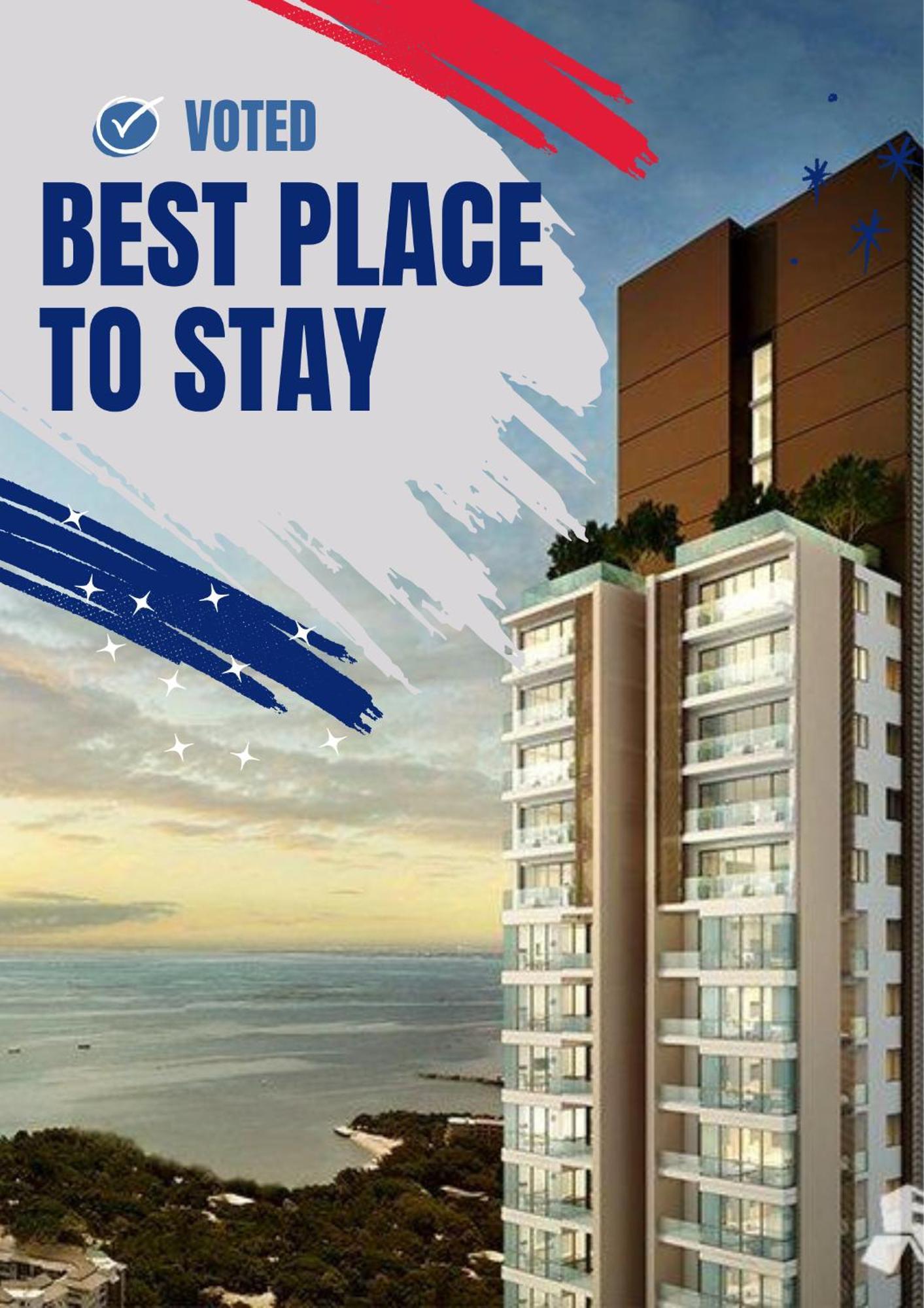 Sea View High Floor,2 Bed Exclusive At * Pattaya