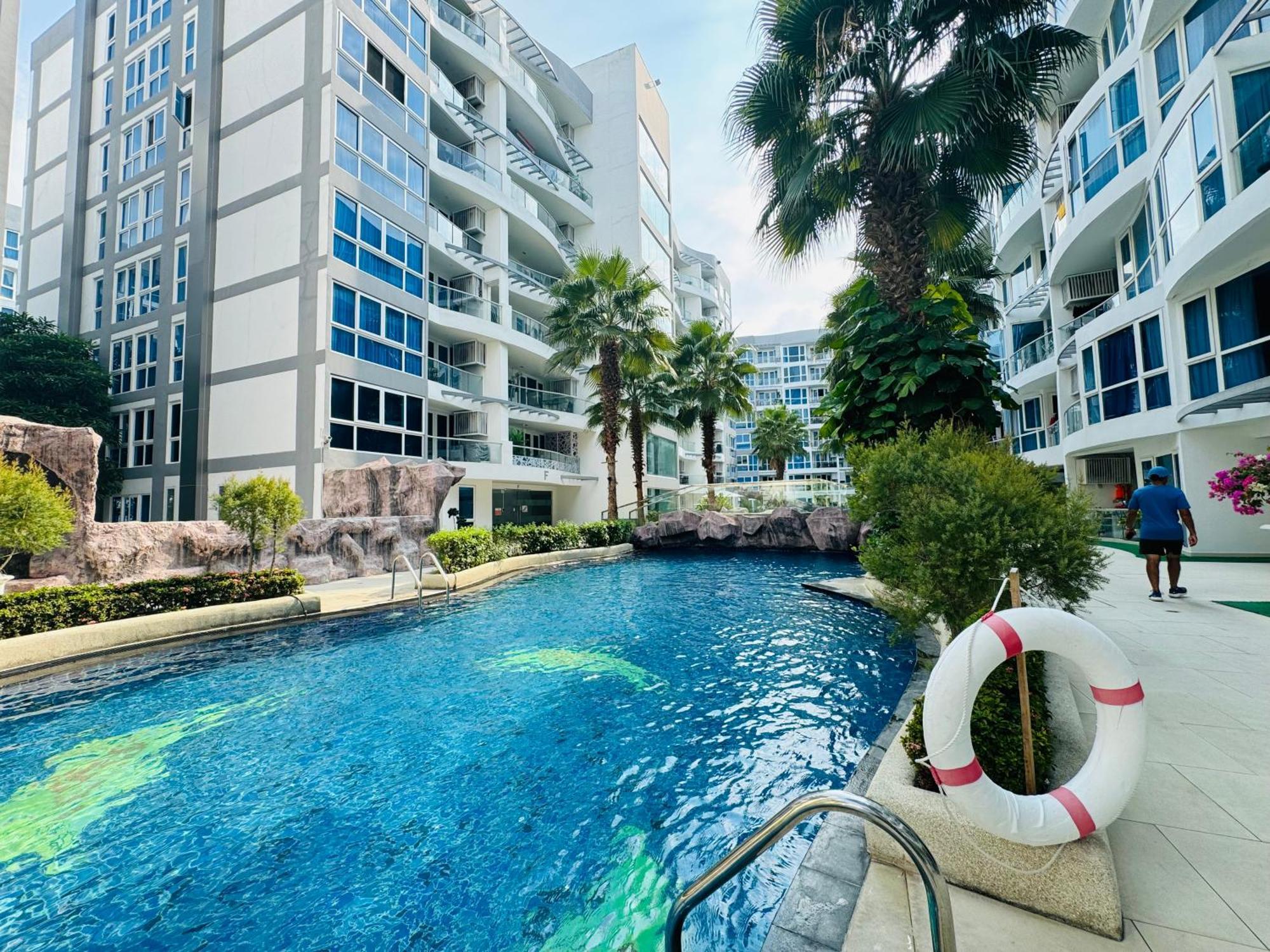 Apartment Patt Aya Grand Avenue 51sqm Family Room-pool View *