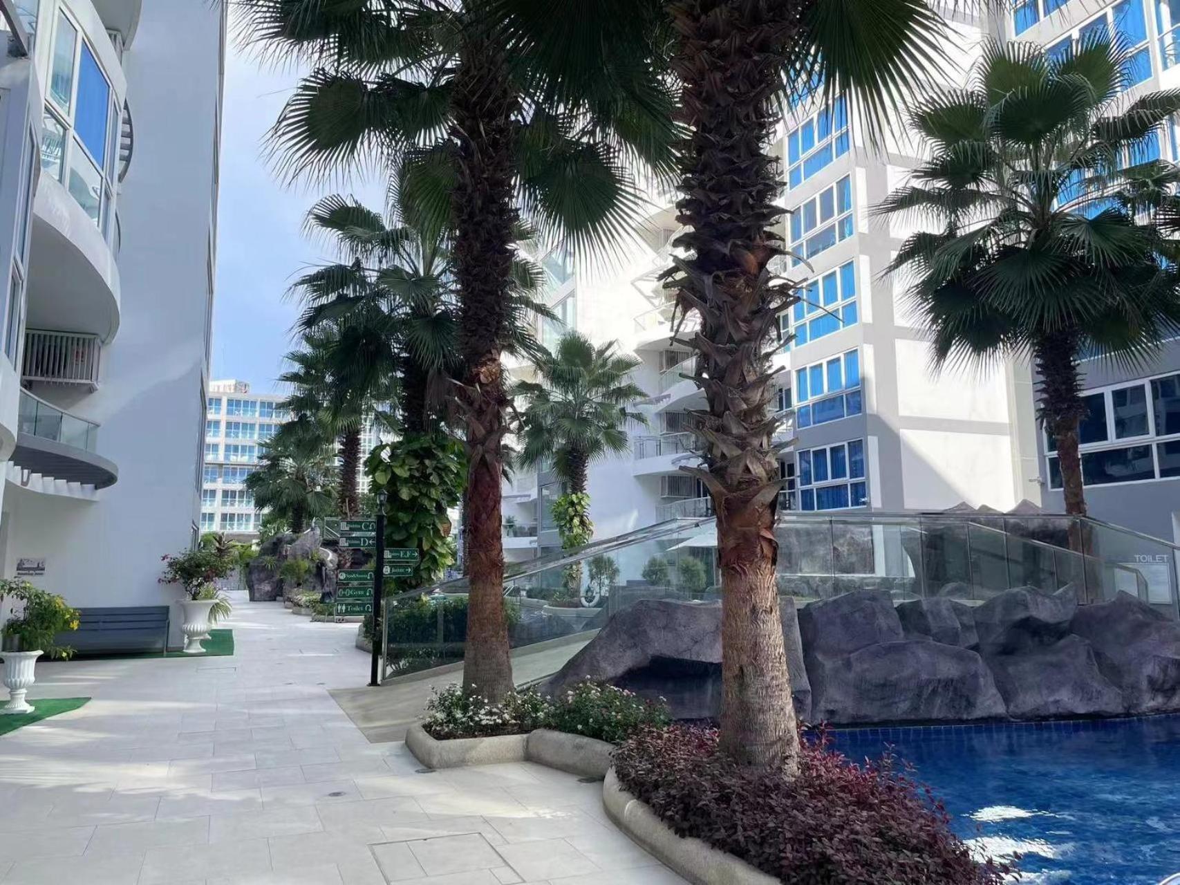 芭堤雅市中心 Grand Avenue 一卧室公寓城景酒吧街 高速互联网智能电视 Apartment