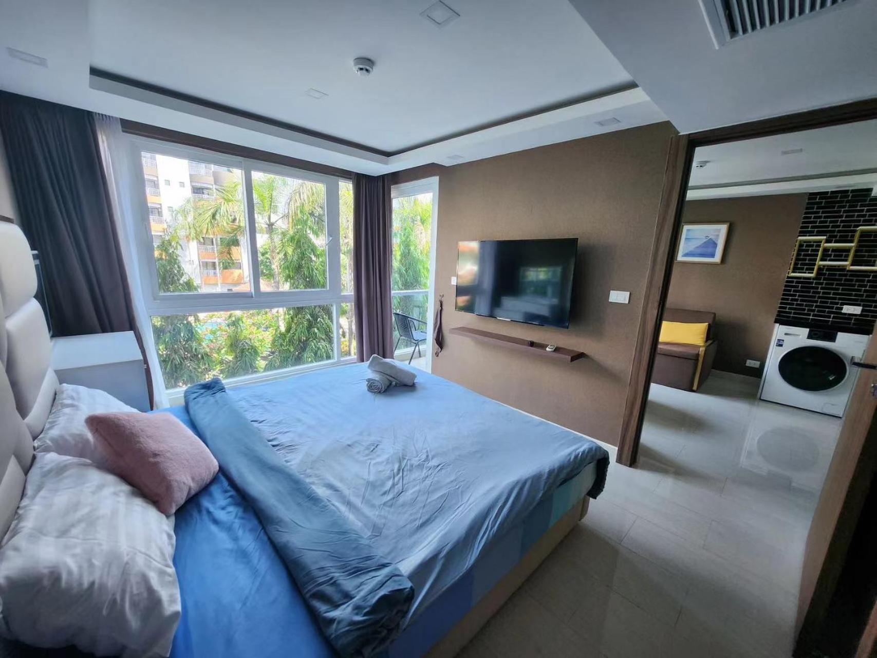 芭堤雅市中心 Grand Avenue 一卧室公寓城景酒吧街 高速互联网智能电视 Apartment *