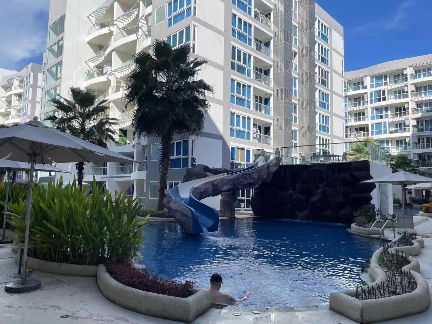 芭堤雅市中心 Grand Avenue 一卧室公寓城景酒吧街 高速互联网智能电视 * Pattaya