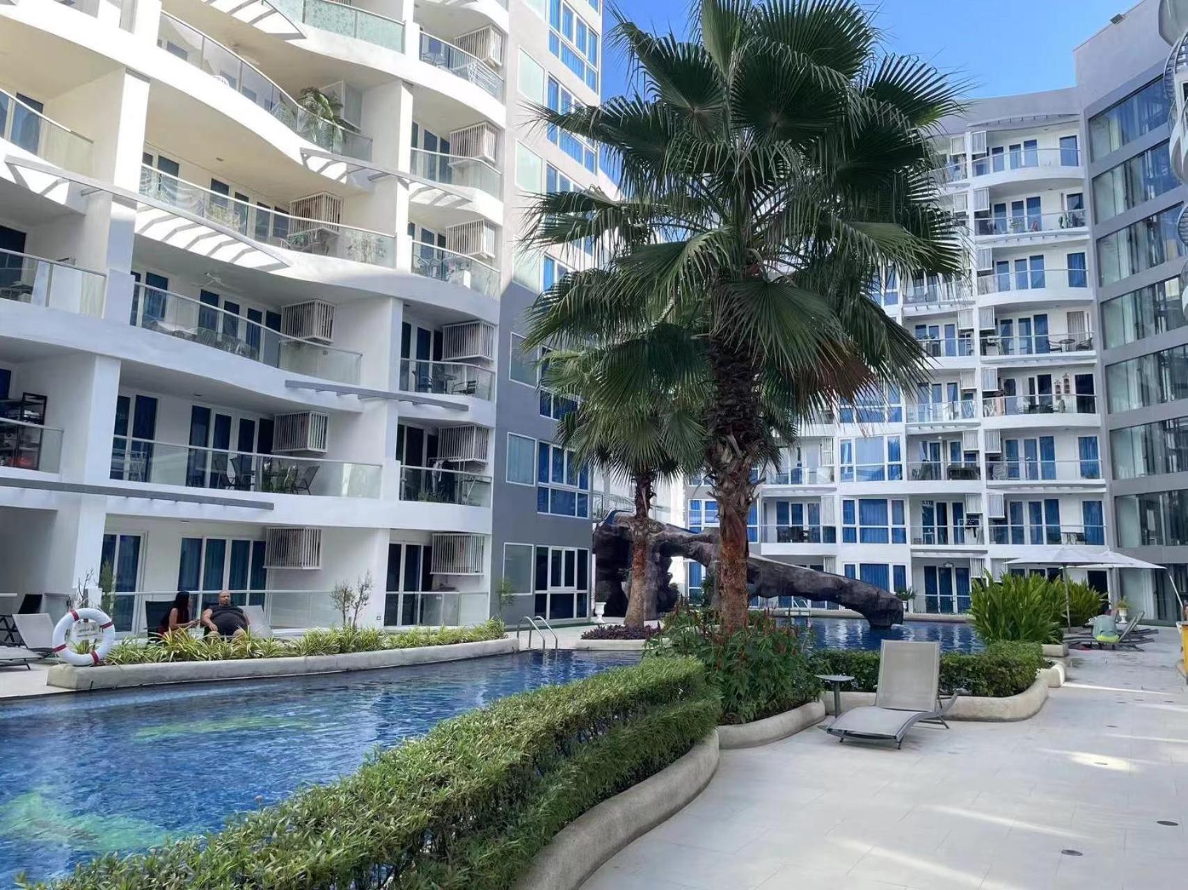 芭堤雅市中心 Grand Avenue 一卧室公寓城景酒吧街 高速互联网智能电视 Apartment *