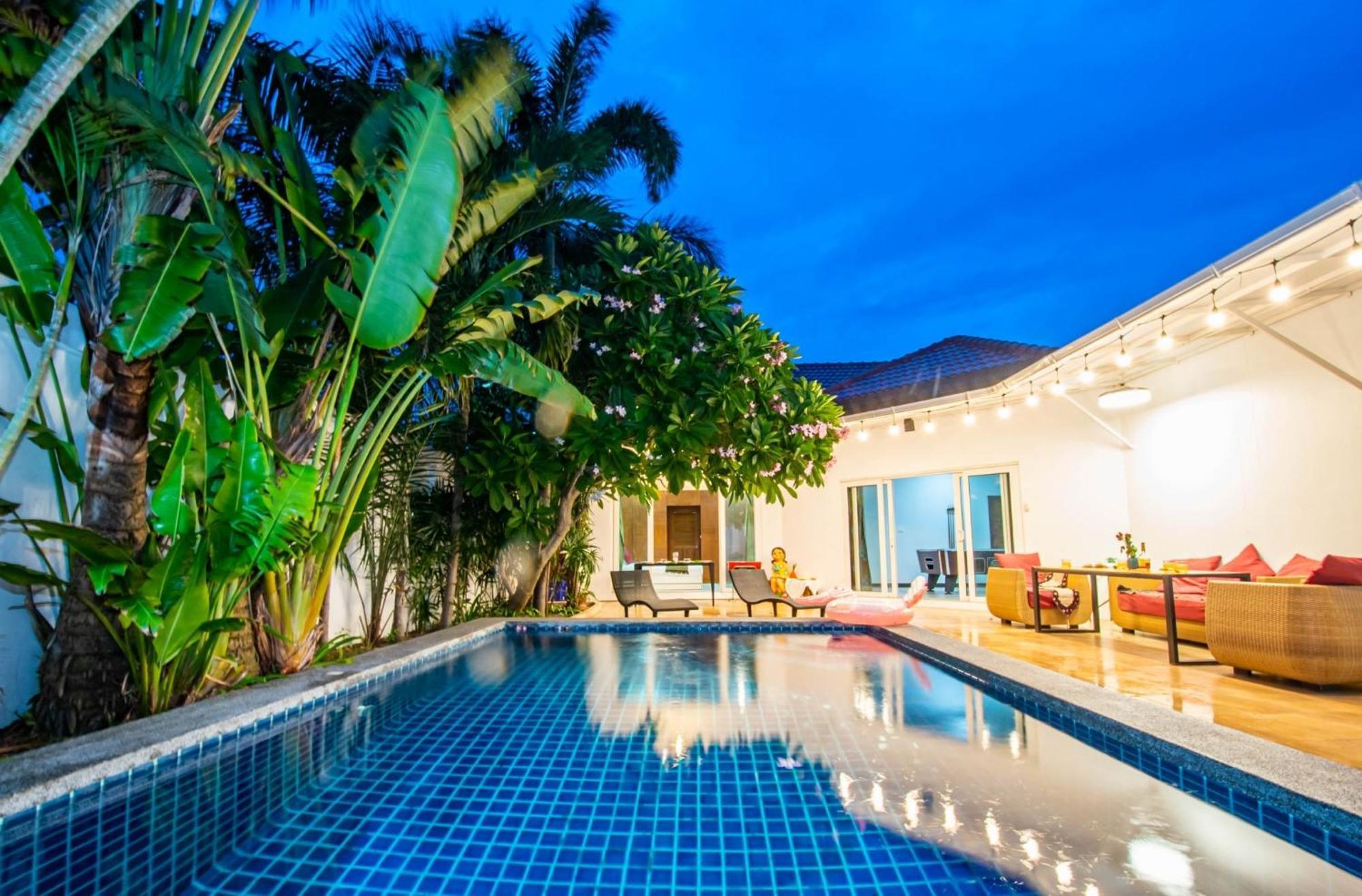 Private Pool 3b Snooker Karaoke 200m Villa Pattaya