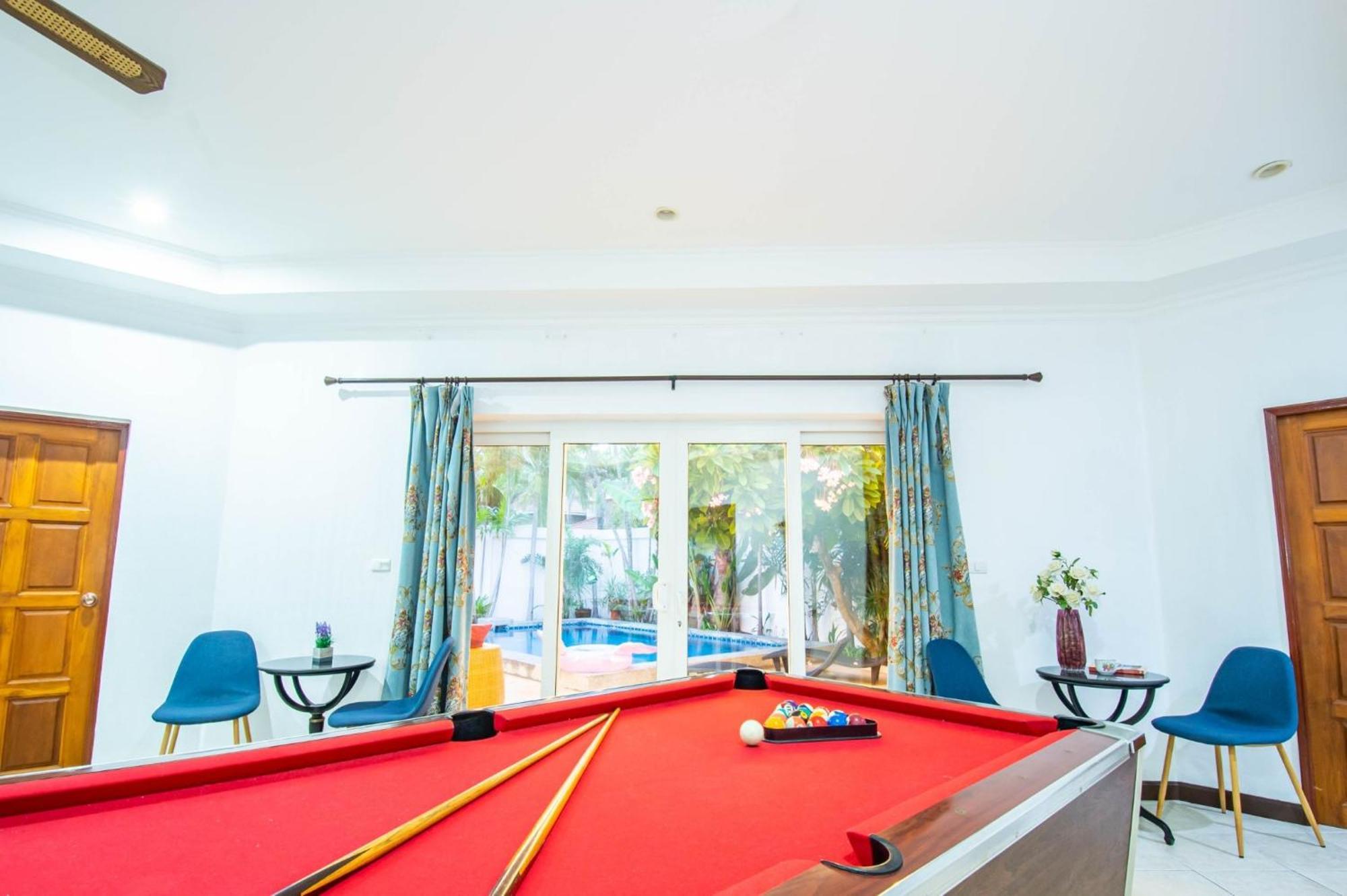Private Pool 3b Snooker Karaoke 200m Villa Pattaya