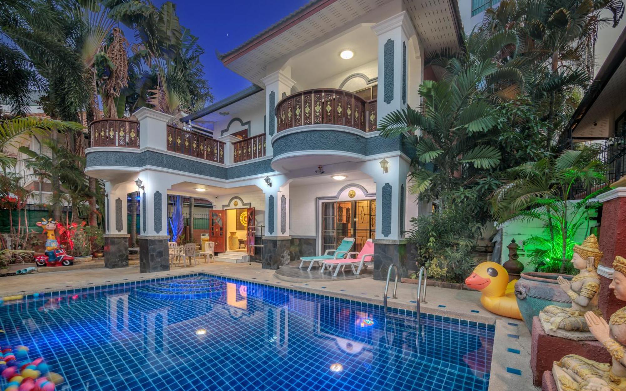 Villa Madee Near Walking Street And Beaches *