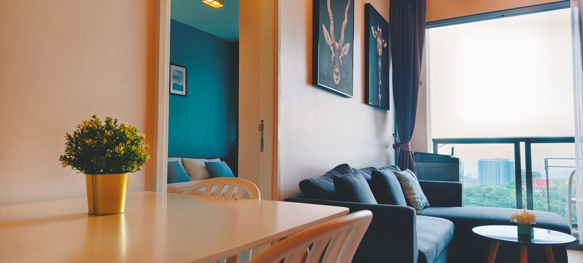 South Delux View Near Walking Street Apartment Pattaya